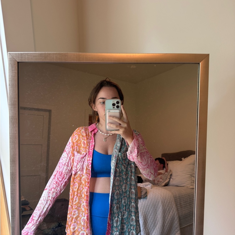 Colorful anthropology Button-Up Shirt